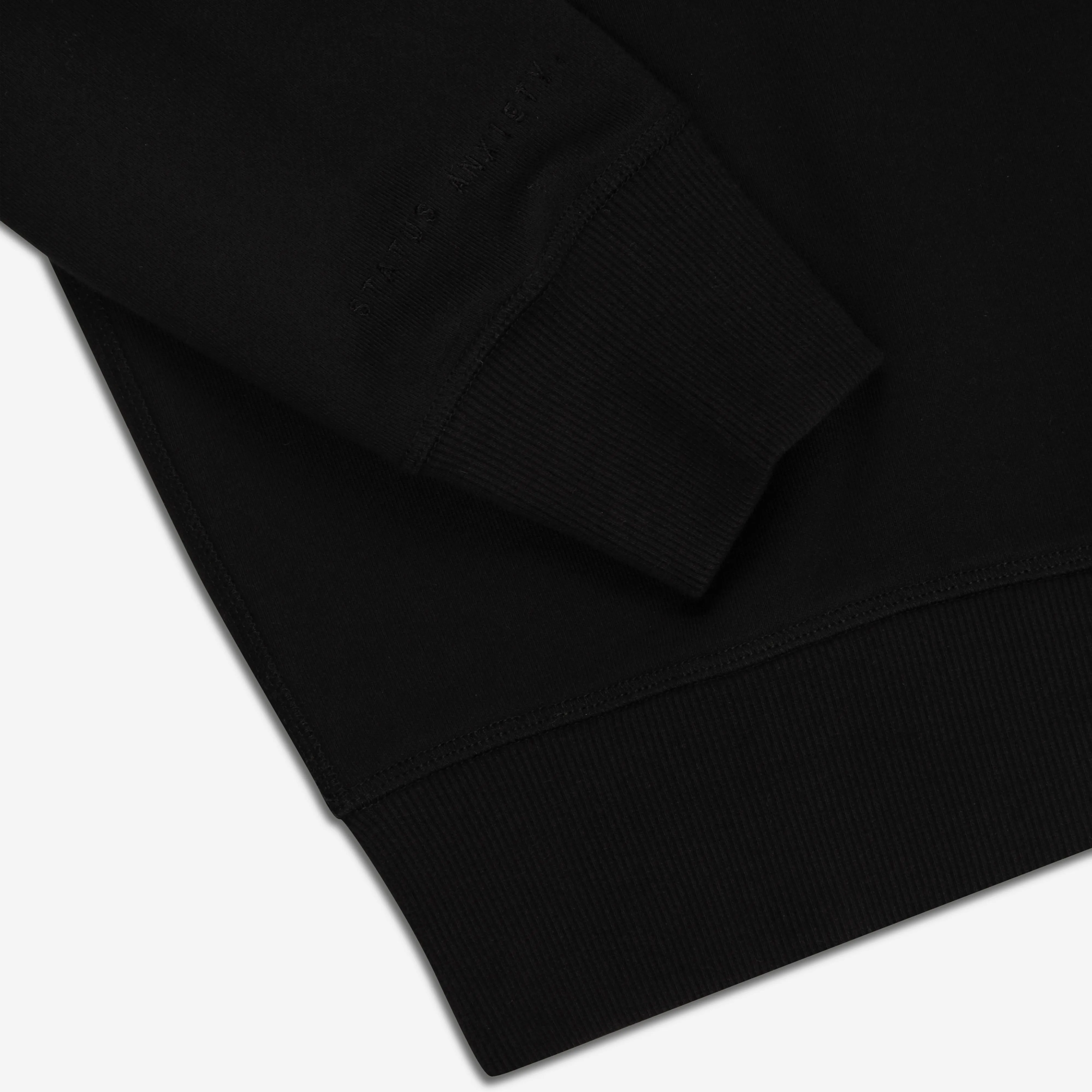 Could Be Nice Logo - Women's Classic Crew / Soft Black sold by Status Anxiety product image thumbnail 3
