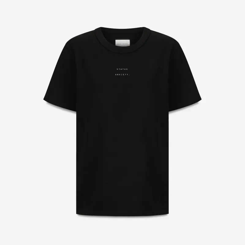 Feels Right Logo - Women's Tee / Soft Black sold by Status Anxiety