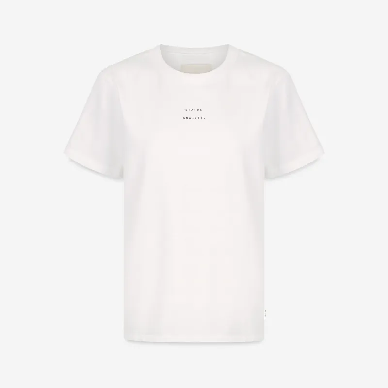 Feels Right Logo - Women's Tee / Off White sold by Status Anxiety