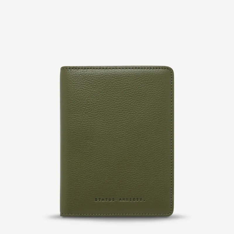 In Transit Passport Wallet - Khaki sold by Status Anxiety