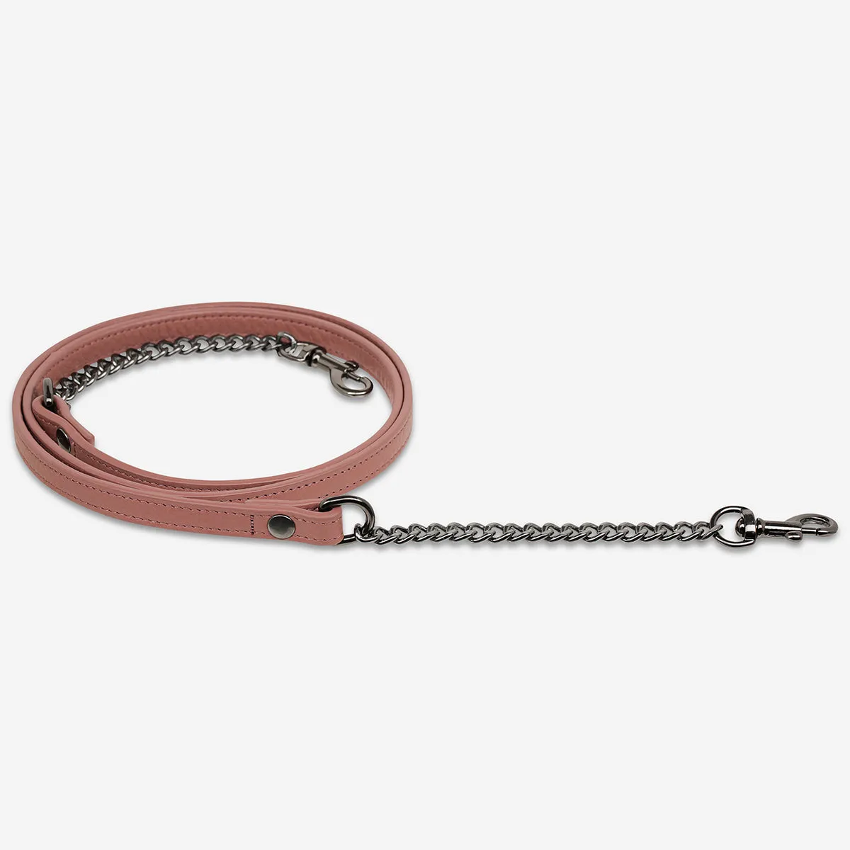 Leather Strap With Chain - Dusty Rose sold by Status Anxiety product image thumbnail 2