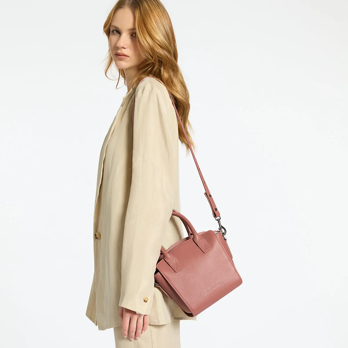 Leather Strap Medium - Dusty Rose sold by Status Anxiety product image thumbnail 3