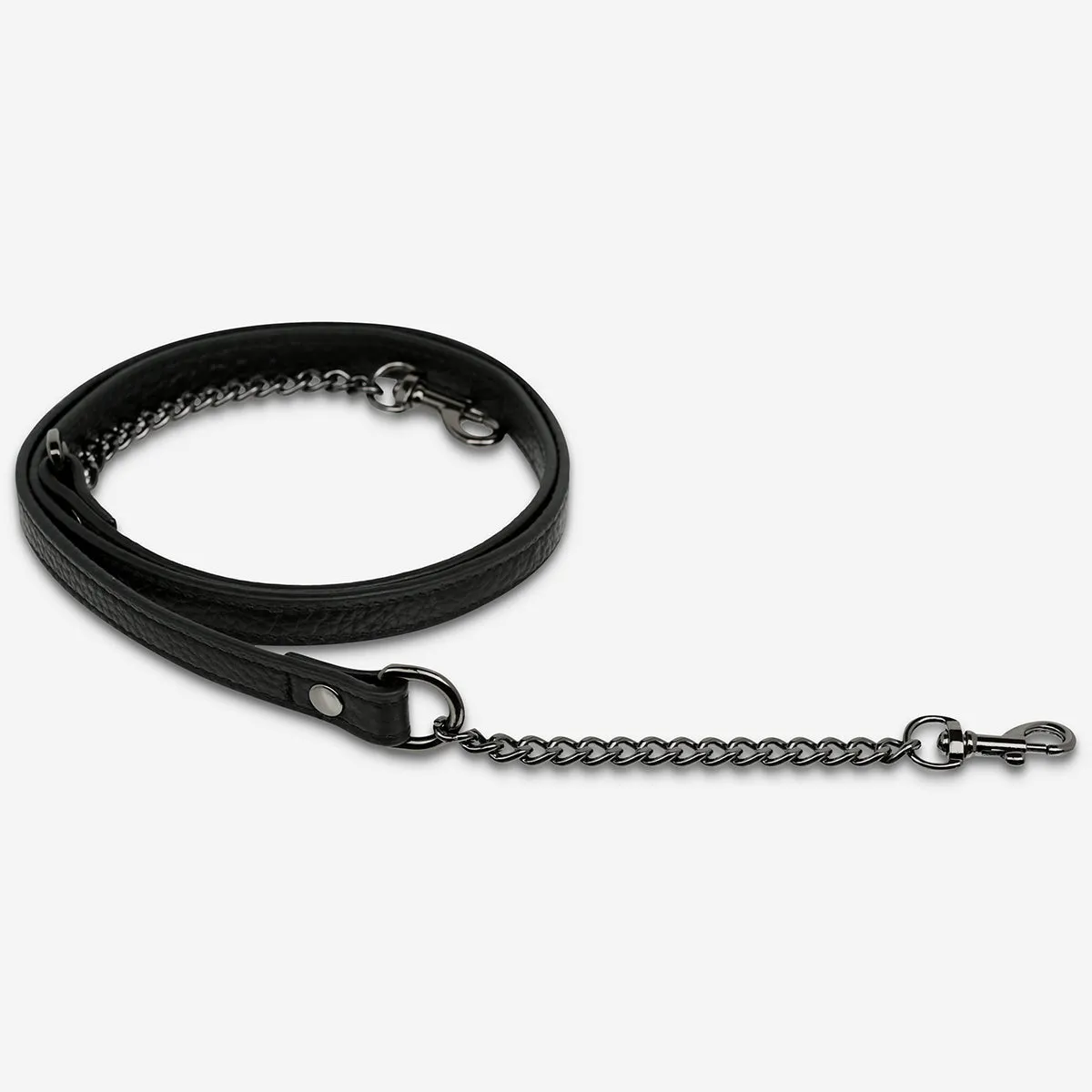 Leather Strap With Chain - Black sold by Status Anxiety product image thumbnail 2