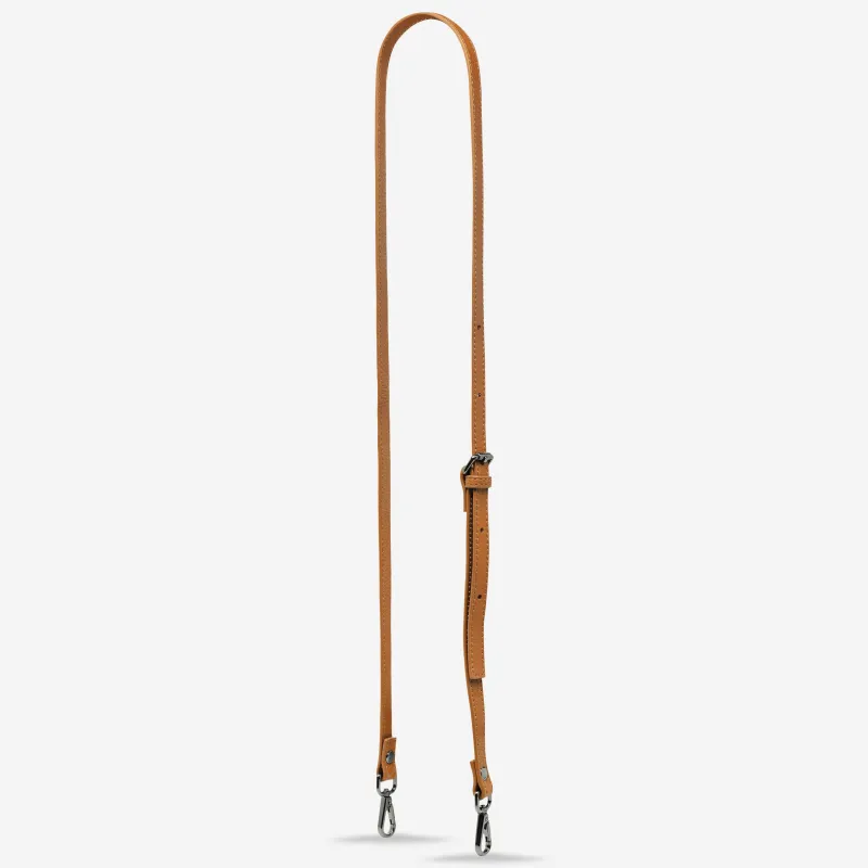Leather Strap Thin - Tan sold by Status Anxiety