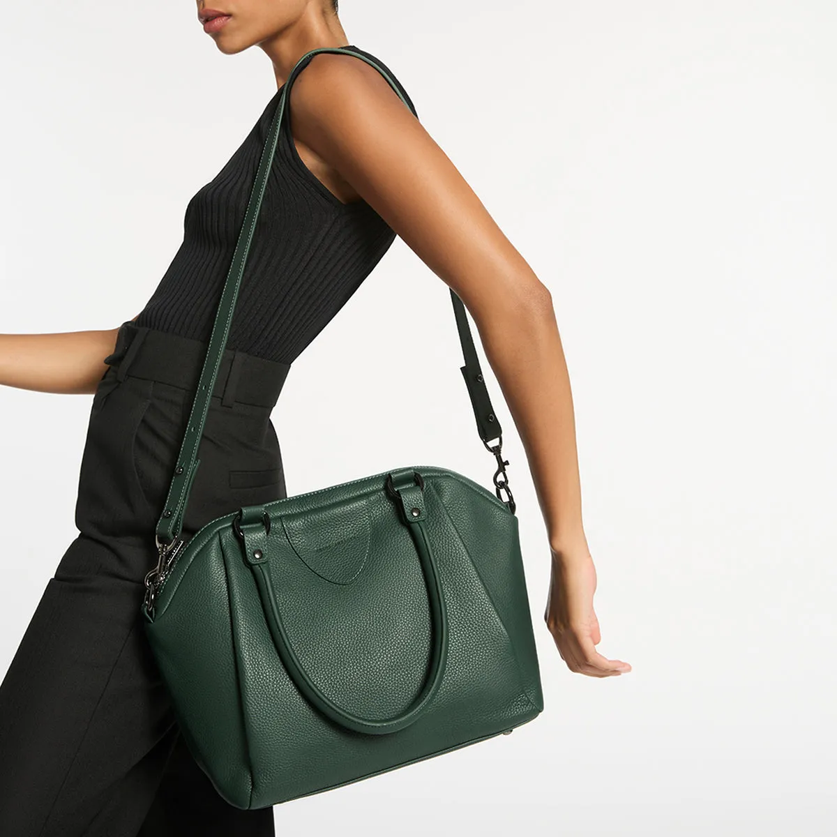 Leather Strap Medium - Green sold by Status Anxiety product image thumbnail 3