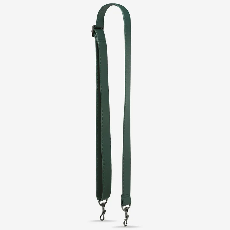 Leather Strap Wide - Green sold by Status Anxiety