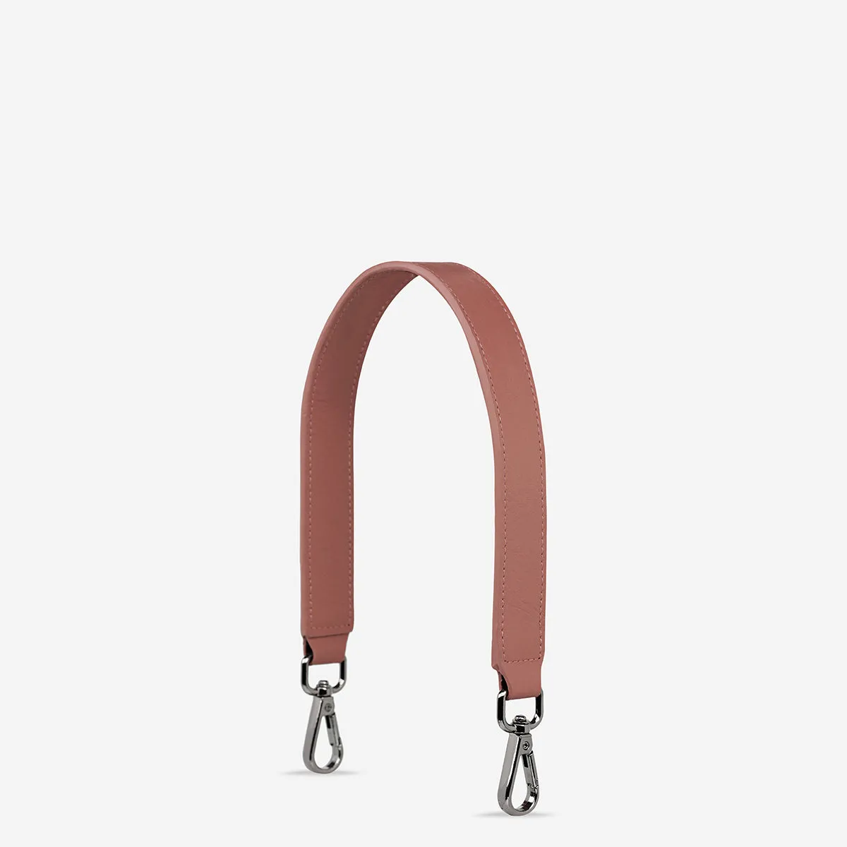 Leather Strap Short - Dusty Rose sold by Status Anxiety