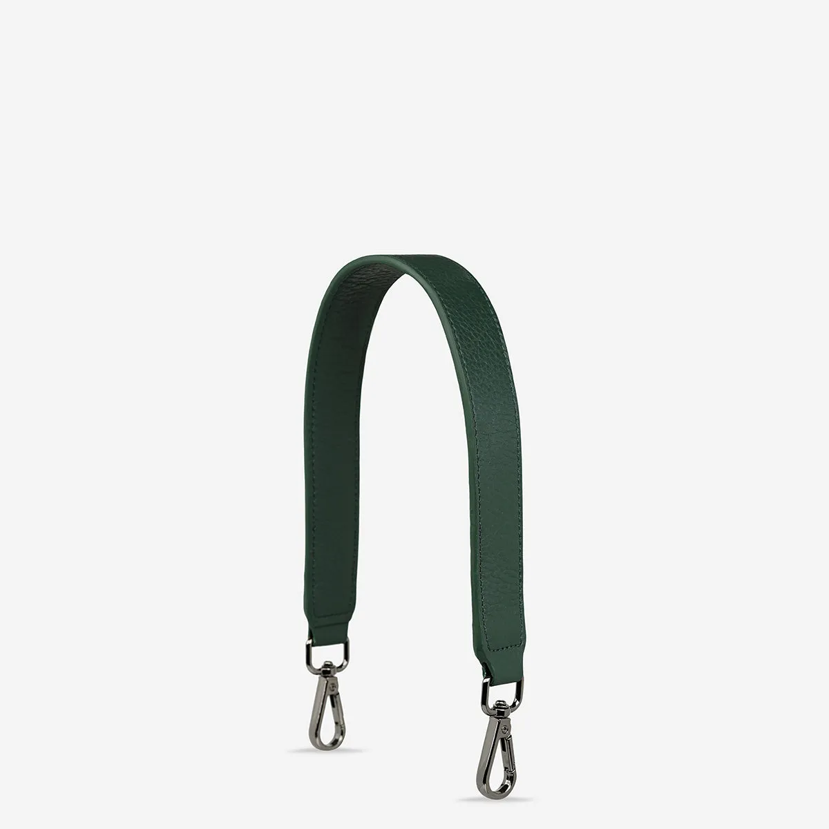 Leather Strap Short - Green sold by Status Anxiety