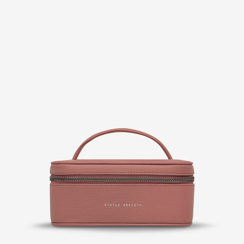 Shining Armour Jewellery Case - Dusty Rose sold by Status Anxiety