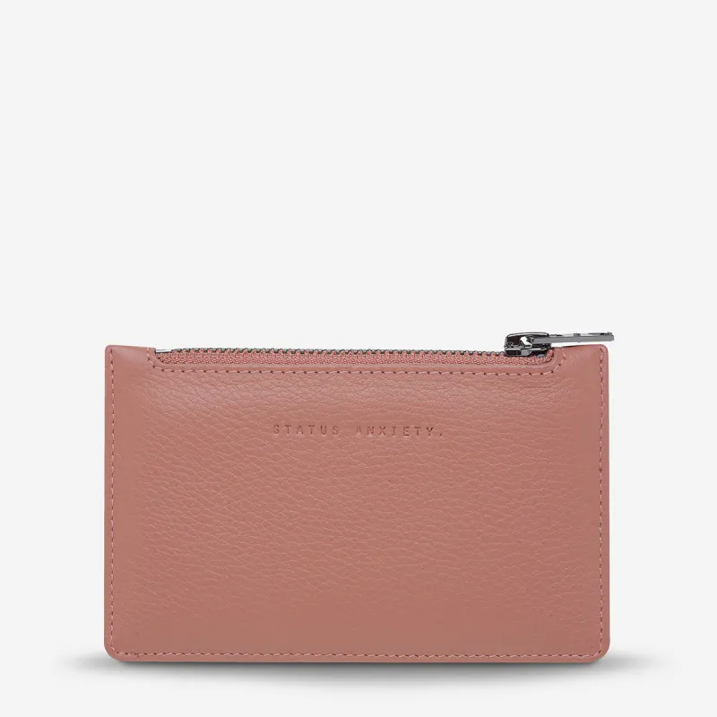 Avoiding Things Wallet - Dusty Rose sold by Status Anxiety