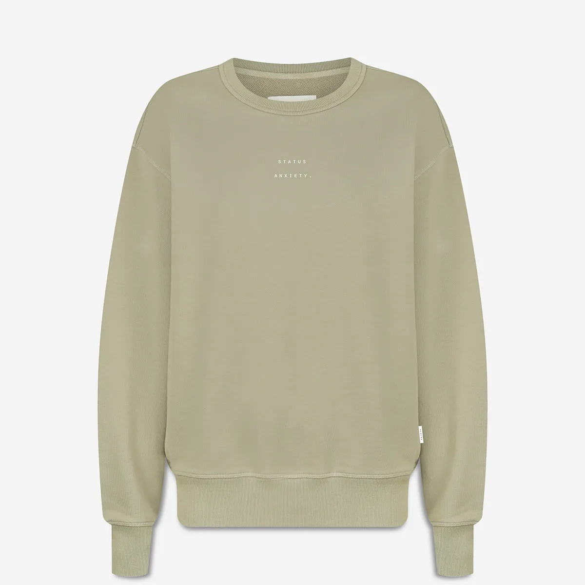 Could Be Nice Logo - Women's Classic Crew / Washed Sage sold by Status Anxiety