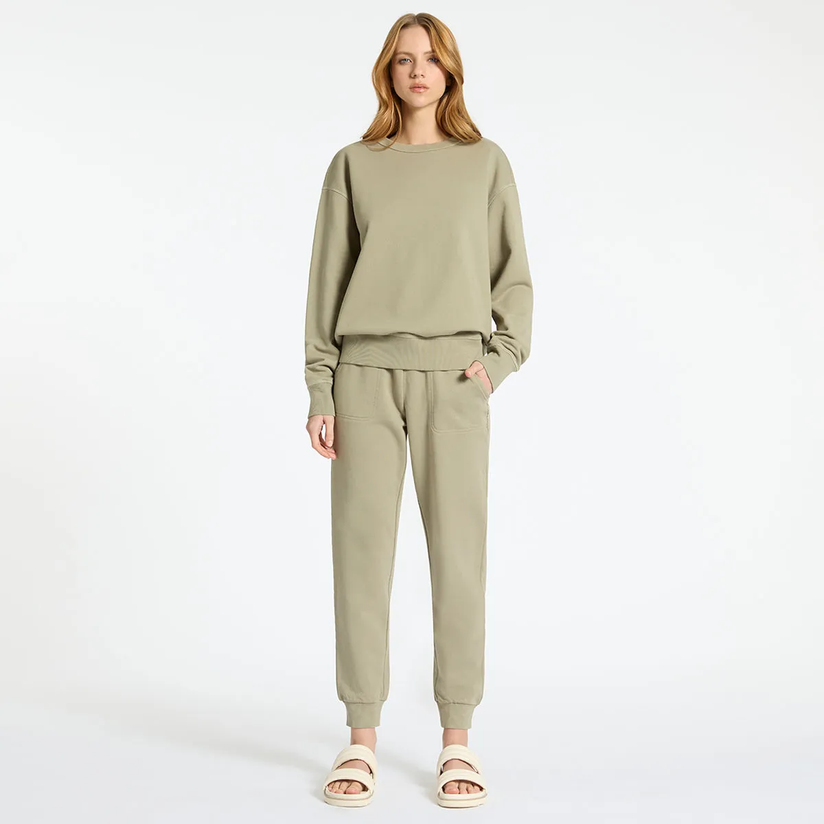 As You Wake - Women's Track Pant / Washed Sage sold by Status Anxiety product image thumbnail 4