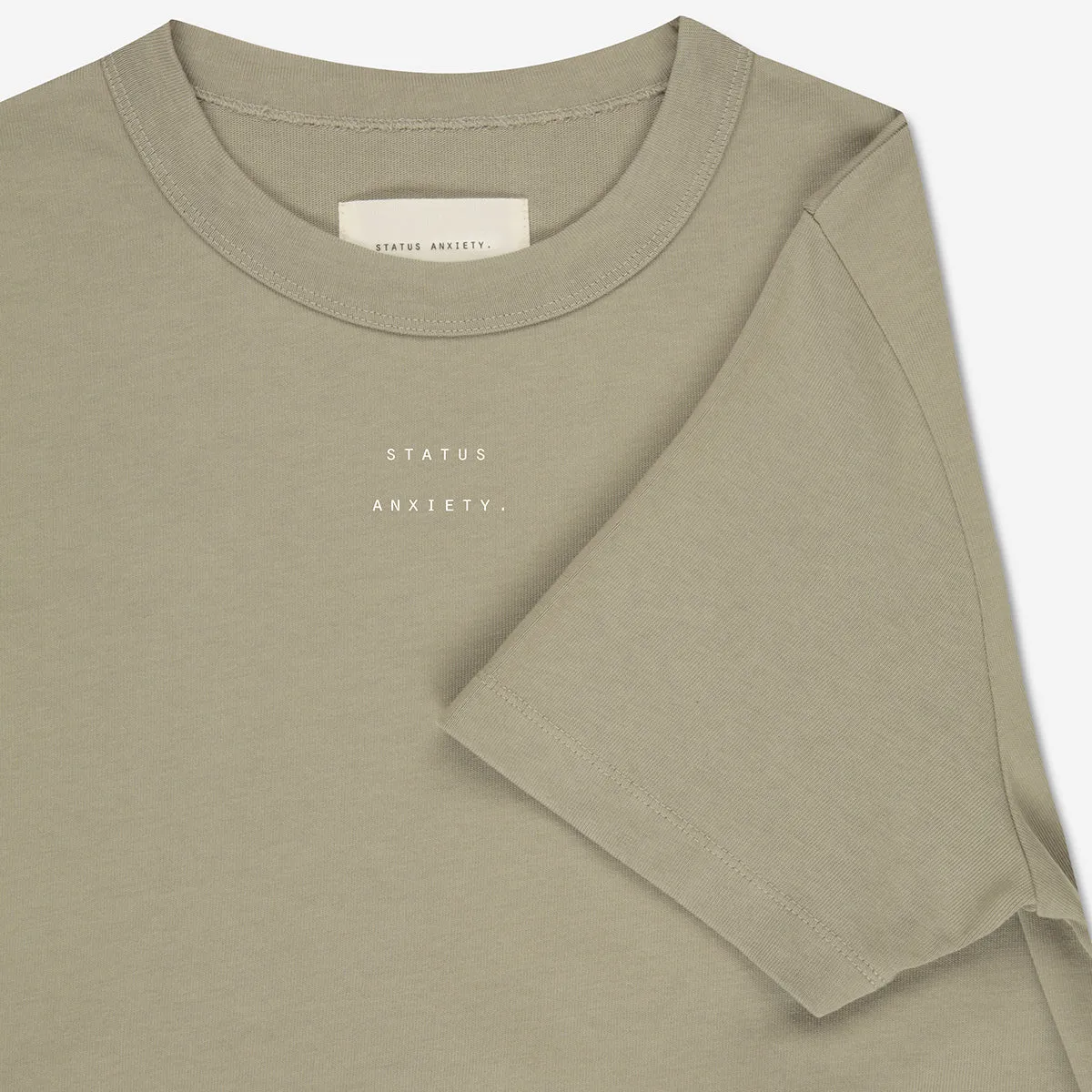 Feels Right Logo - Women's Tee / Washed Sage sold by Status Anxiety product image thumbnail 2