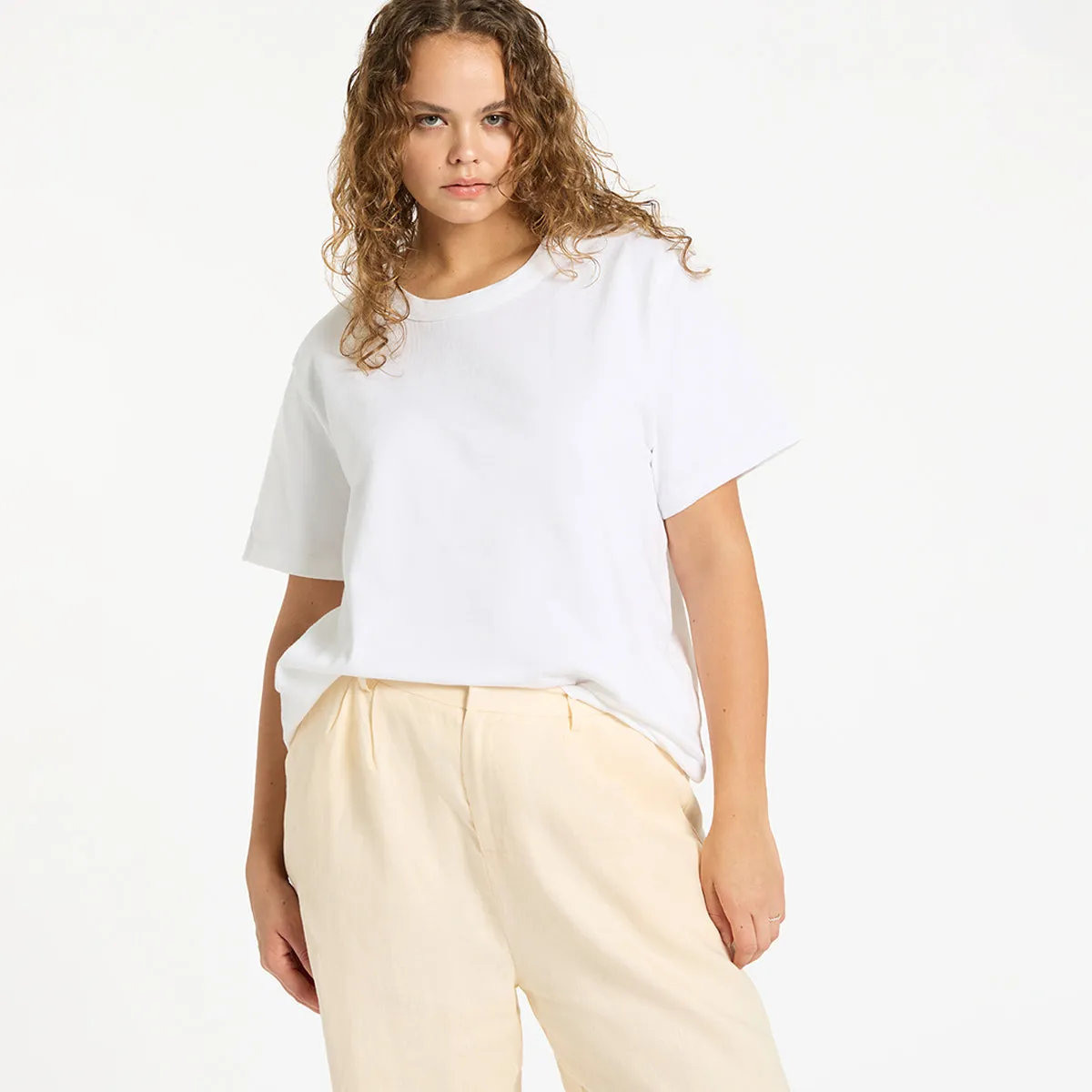 Feels Right - Women's Tee / Off White sold by Status Anxiety product image thumbnail 5