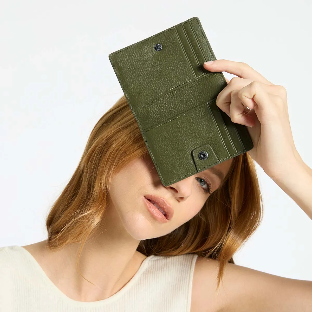 Easy Does It Wallet - Khaki sold by Status Anxiety product image thumbnail 4