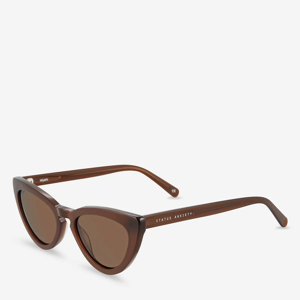 Villain Sunglasses - Brown sold by Status Anxiety product image thumbnail 2