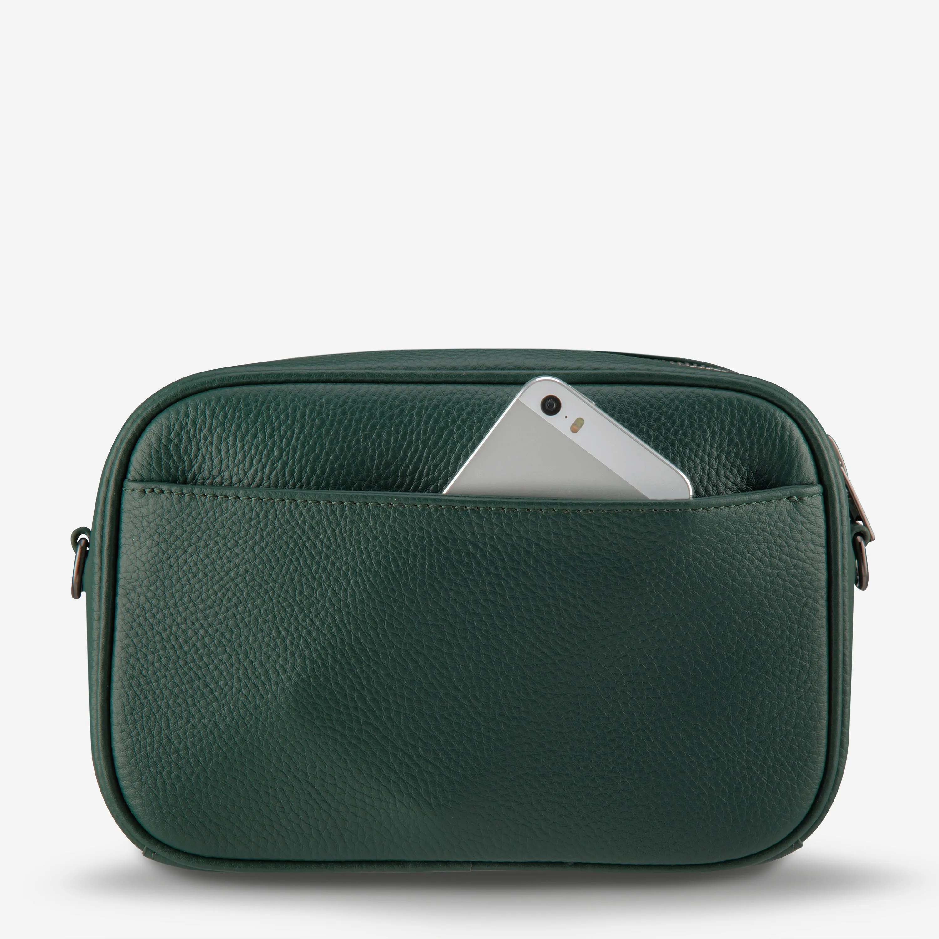 Plunder Bag With Webbed Strap - Green sold by Status Anxiety product image thumbnail 3