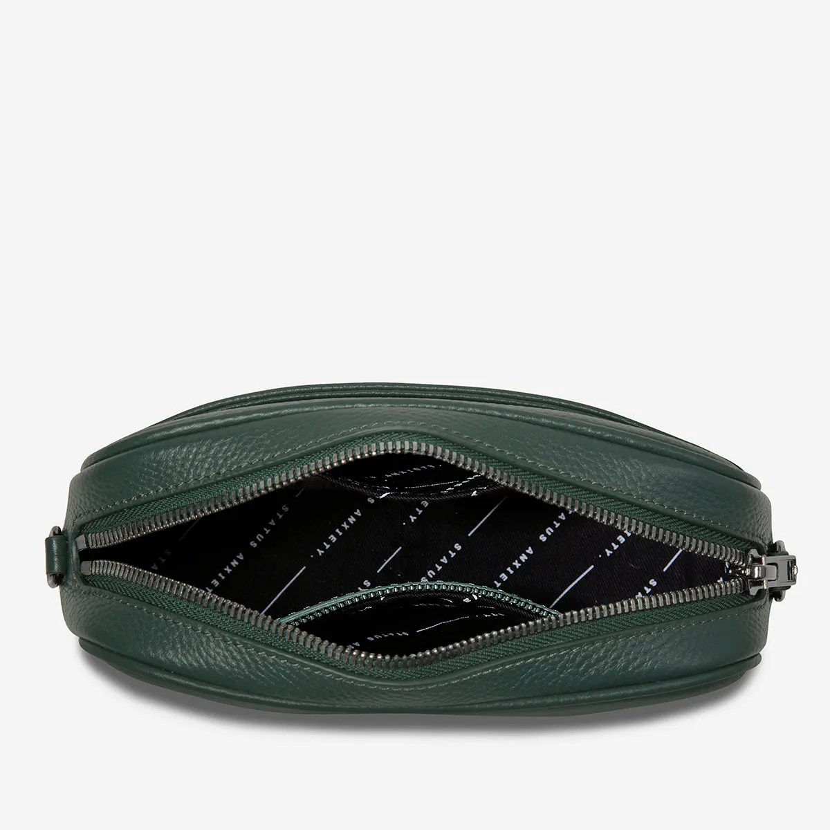 Plunder Bag With Webbed Strap - Green sold by Status Anxiety product image thumbnail 5