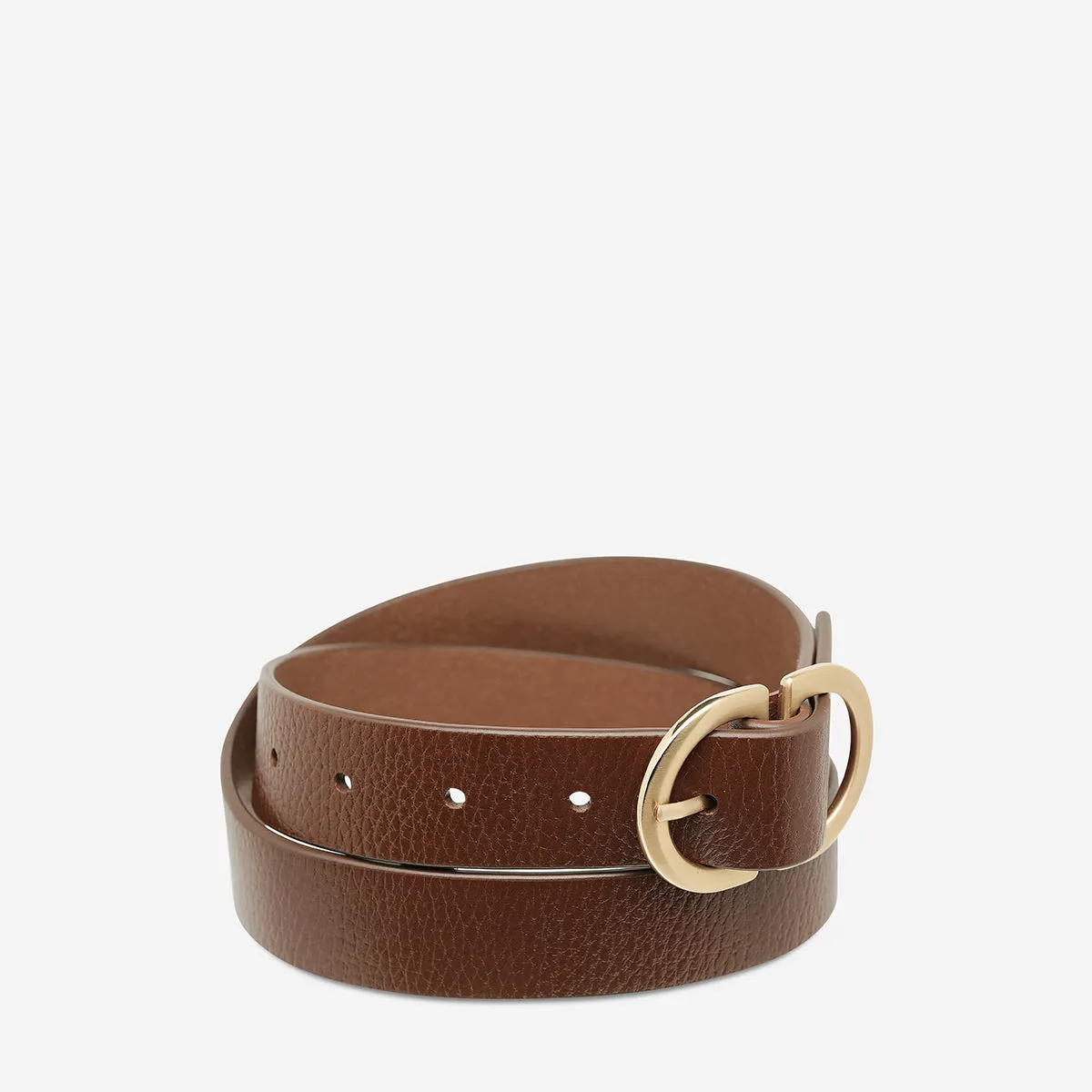 In Reverse Belt - Tan/Gold sold by Status Anxiety product image thumbnail 2