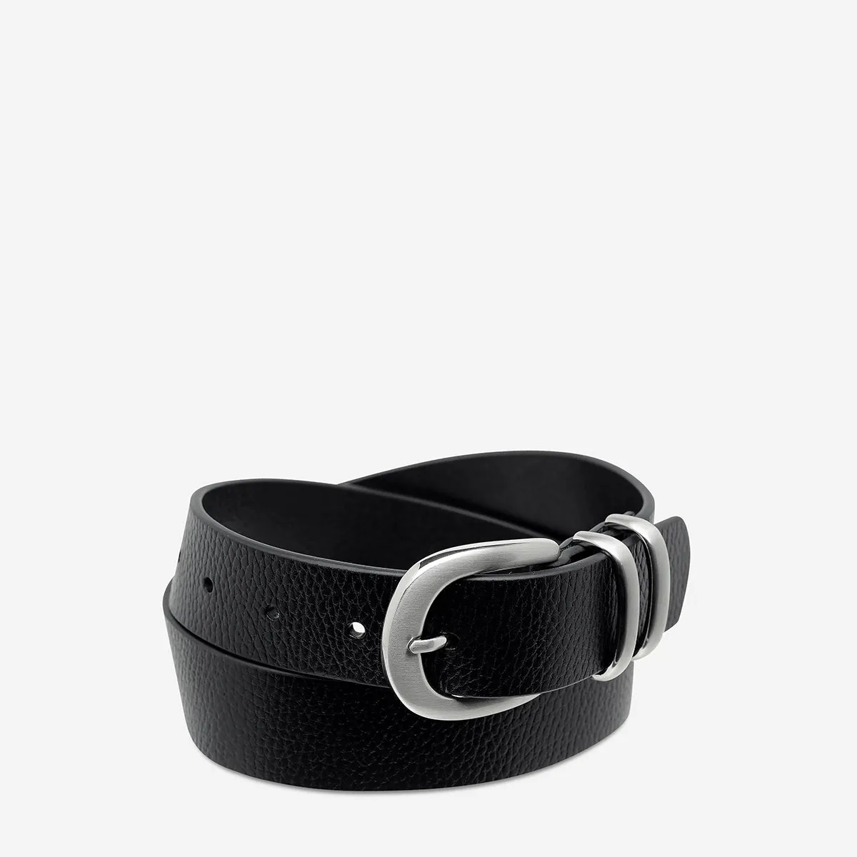 Let It Be Belt - Black/Silver sold by Status Anxiety product image thumbnail 2