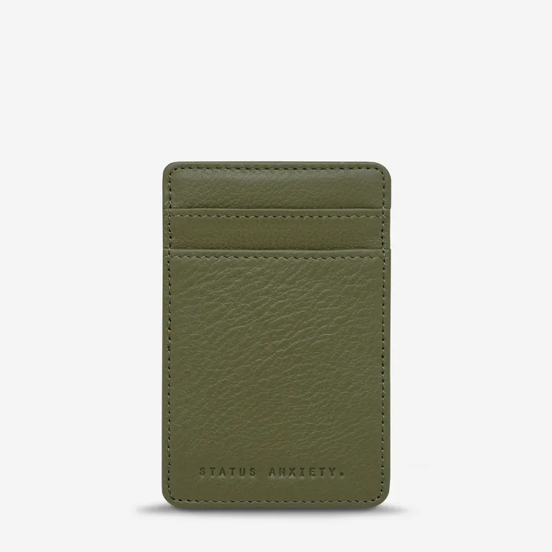 Flip Wallet - Khaki sold by Status Anxiety