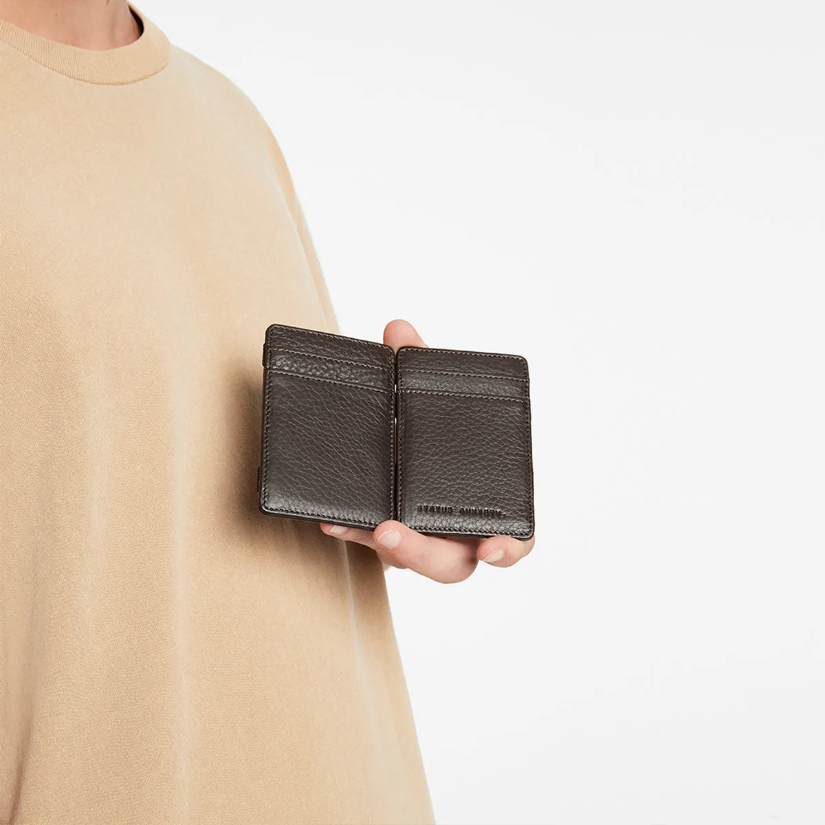 Flip Wallet - Chocolate sold by Status Anxiety product image thumbnail 5