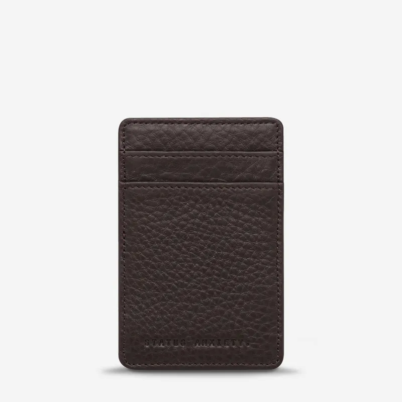 Flip Wallet - Chocolate sold by Status Anxiety