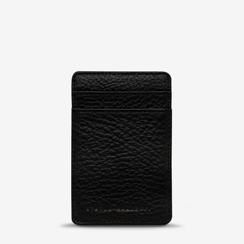 Flip Wallet - Black sold by Status Anxiety