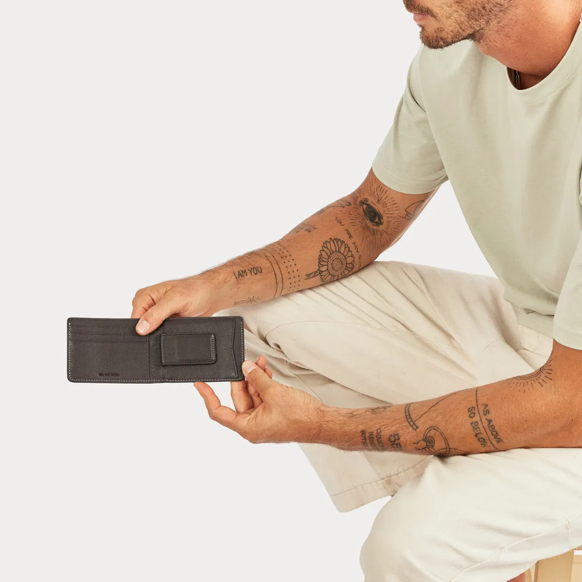 Ethan Wallet - Chocolate sold by Status Anxiety product image thumbnail 5