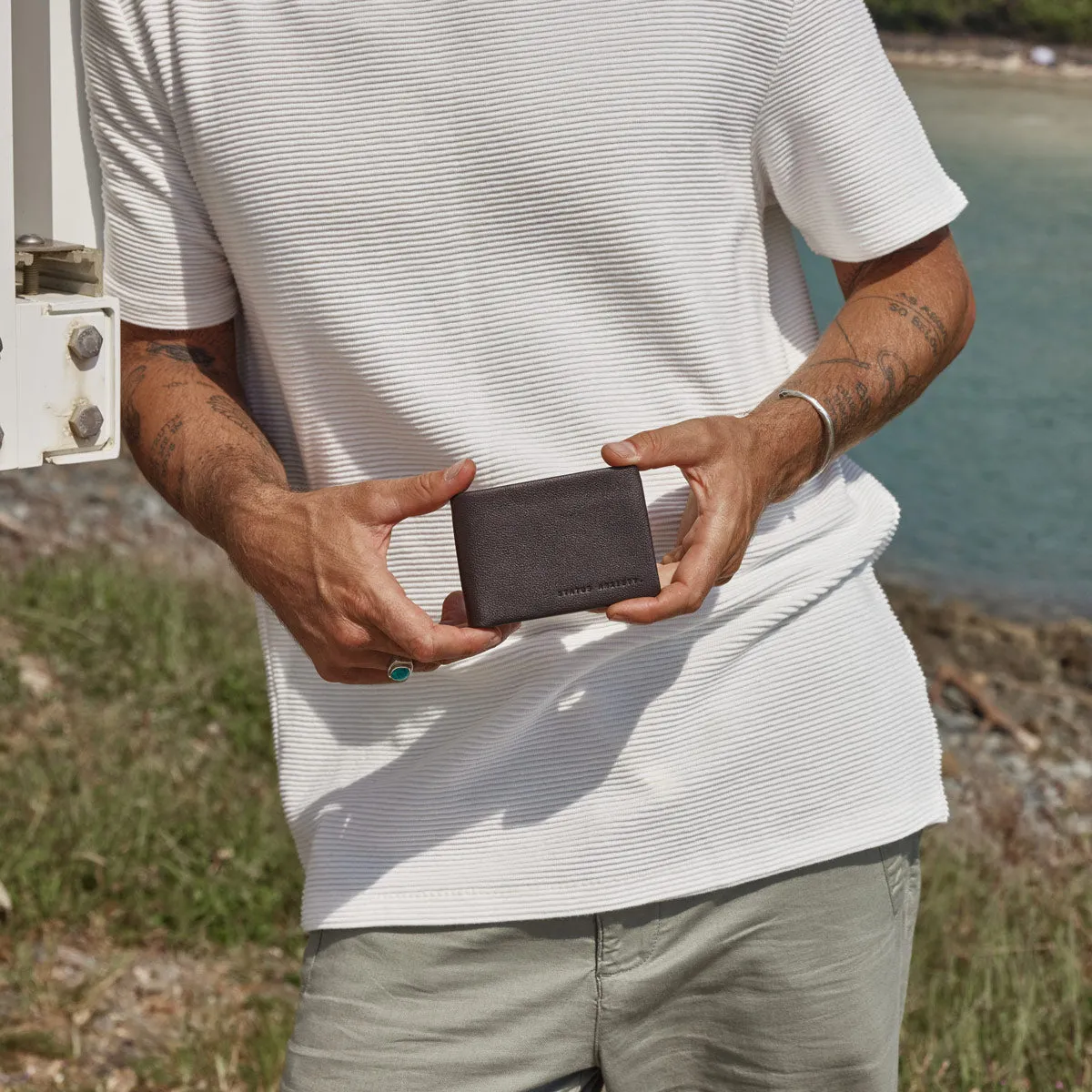 Jonah Wallet - Chocolate sold by Status Anxiety product image thumbnail 5