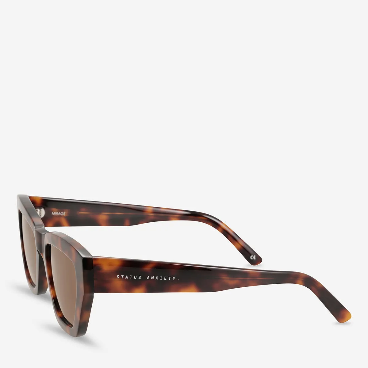 Mirage Sunglasses - Brown Tort sold by Status Anxiety product image thumbnail 3