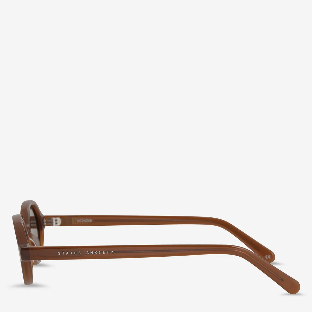 Wonder Sunglasses - Brown sold by Status Anxiety product image thumbnail 4