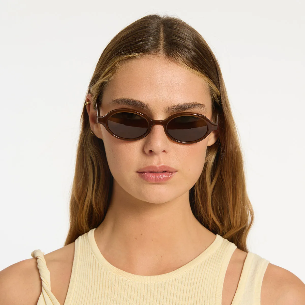 Wonder Sunglasses - Brown sold by Status Anxiety product image thumbnail 2