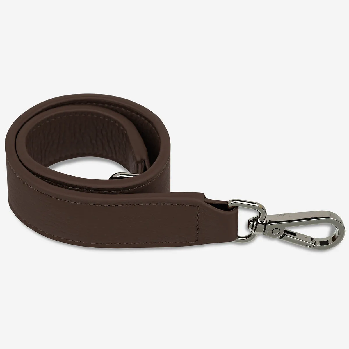Leather Strap Short - Cocoa sold by Status Anxiety product image thumbnail 2