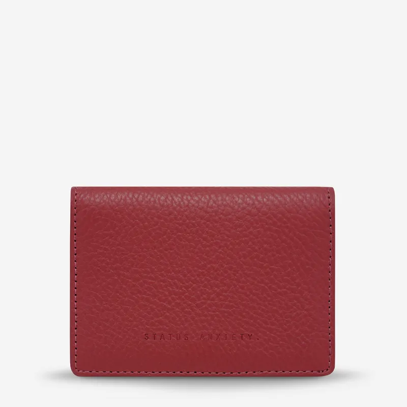 Easy Does It Wallet - Rouge sold by Status Anxiety