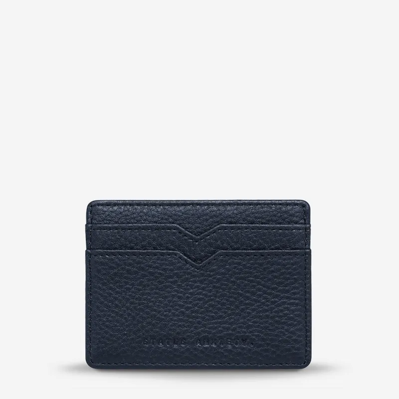 Together For Now Wallet - Midnight Blue made by Status Anxiety