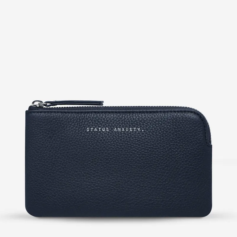 Smoke And Mirrors Wallet - Midnight Blue sold by Status Anxiety
