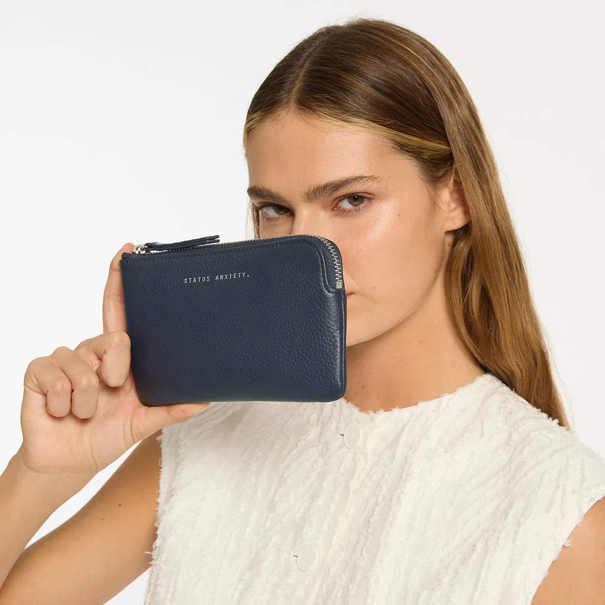 Smoke And Mirrors Wallet - Midnight Blue sold by Status Anxiety product image thumbnail 2