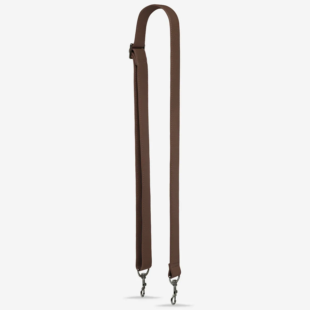 Leather Strap Wide - Cocoa sold by Status Anxiety