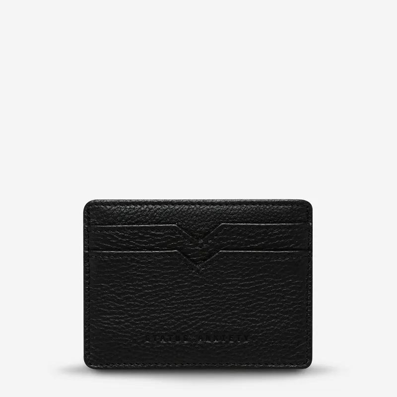 Together For Now Wallet - Black made by Status Anxiety