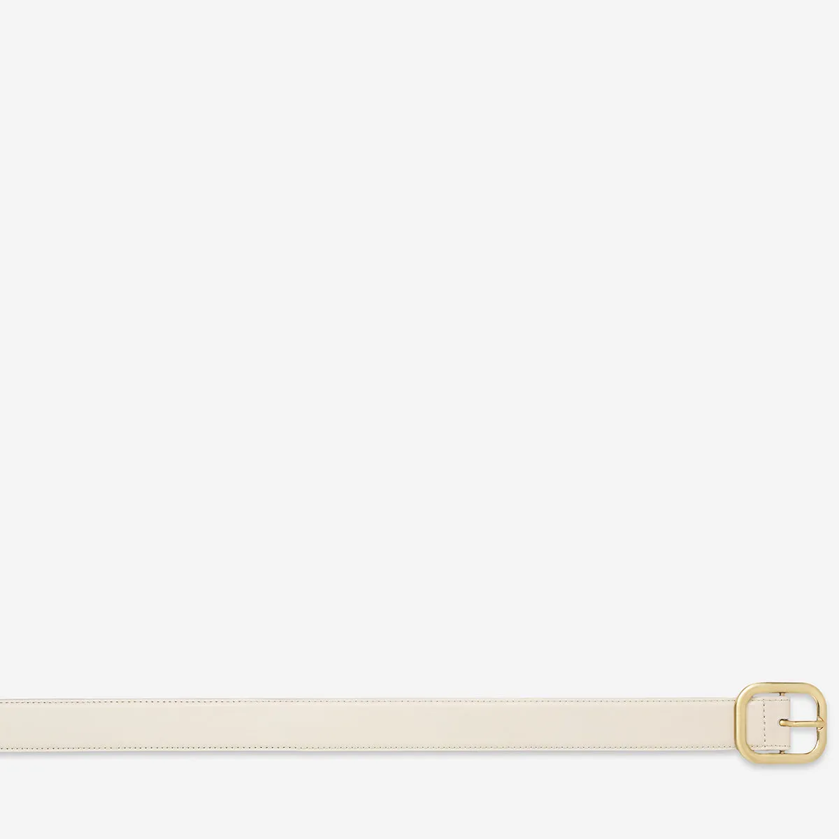 Falling Quiet Belt - Ivory Nappa/Gold sold by Status Anxiety product image thumbnail 5