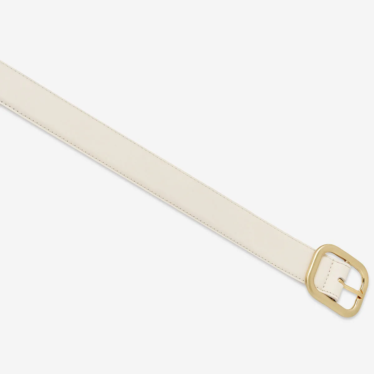 Falling Quiet Belt - Ivory Nappa/Gold sold by Status Anxiety product image thumbnail 4