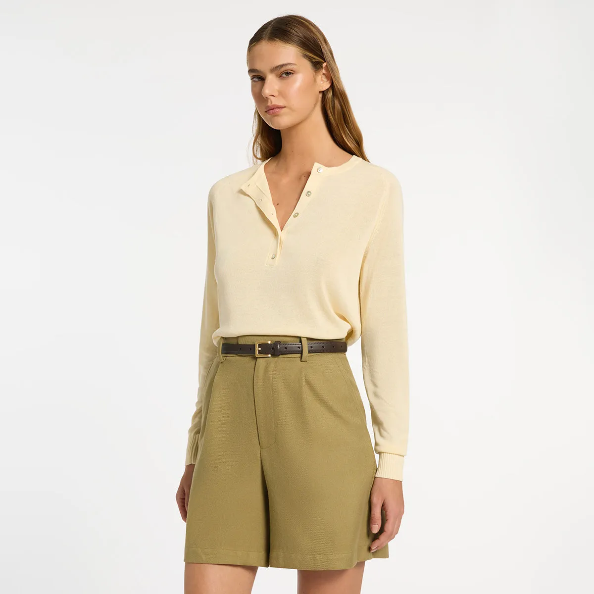 In Your Eyes Belt - Choc Nappa/Gold sold by Status Anxiety product image thumbnail 2