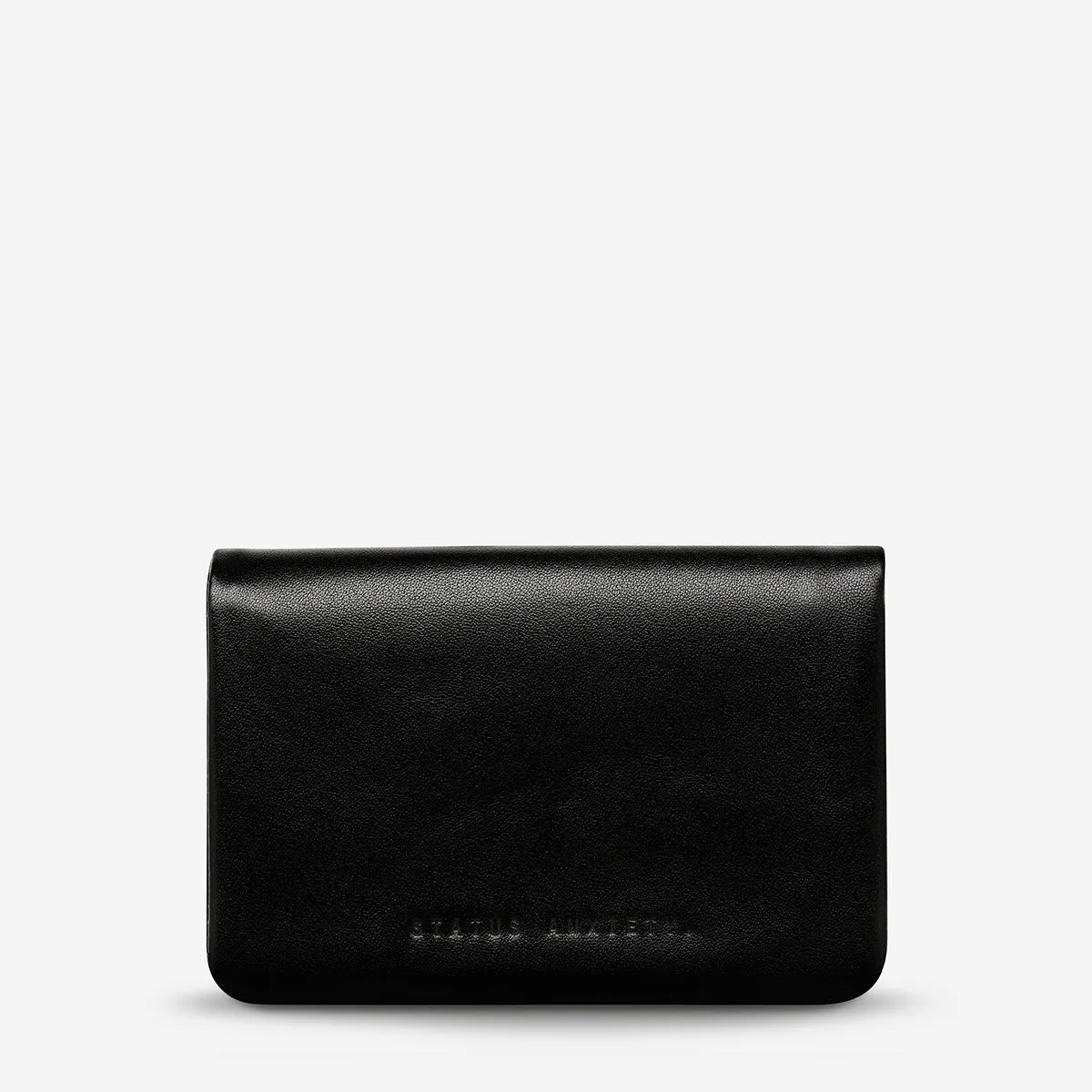 Is Now Better Wallet - Black Nappa sold by Status Anxiety