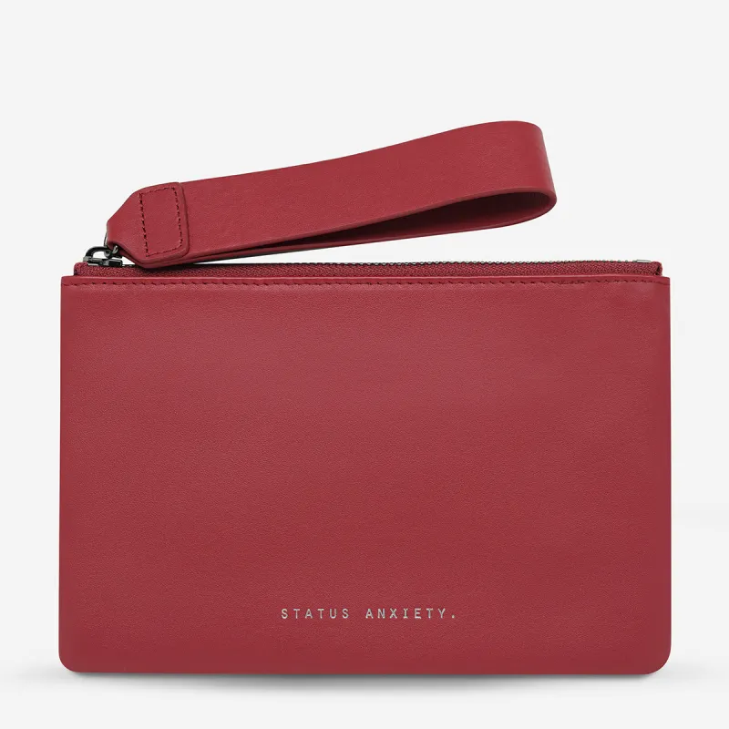 Take Your Chances Wallet - Rouge Nappa made by Status Anxiety