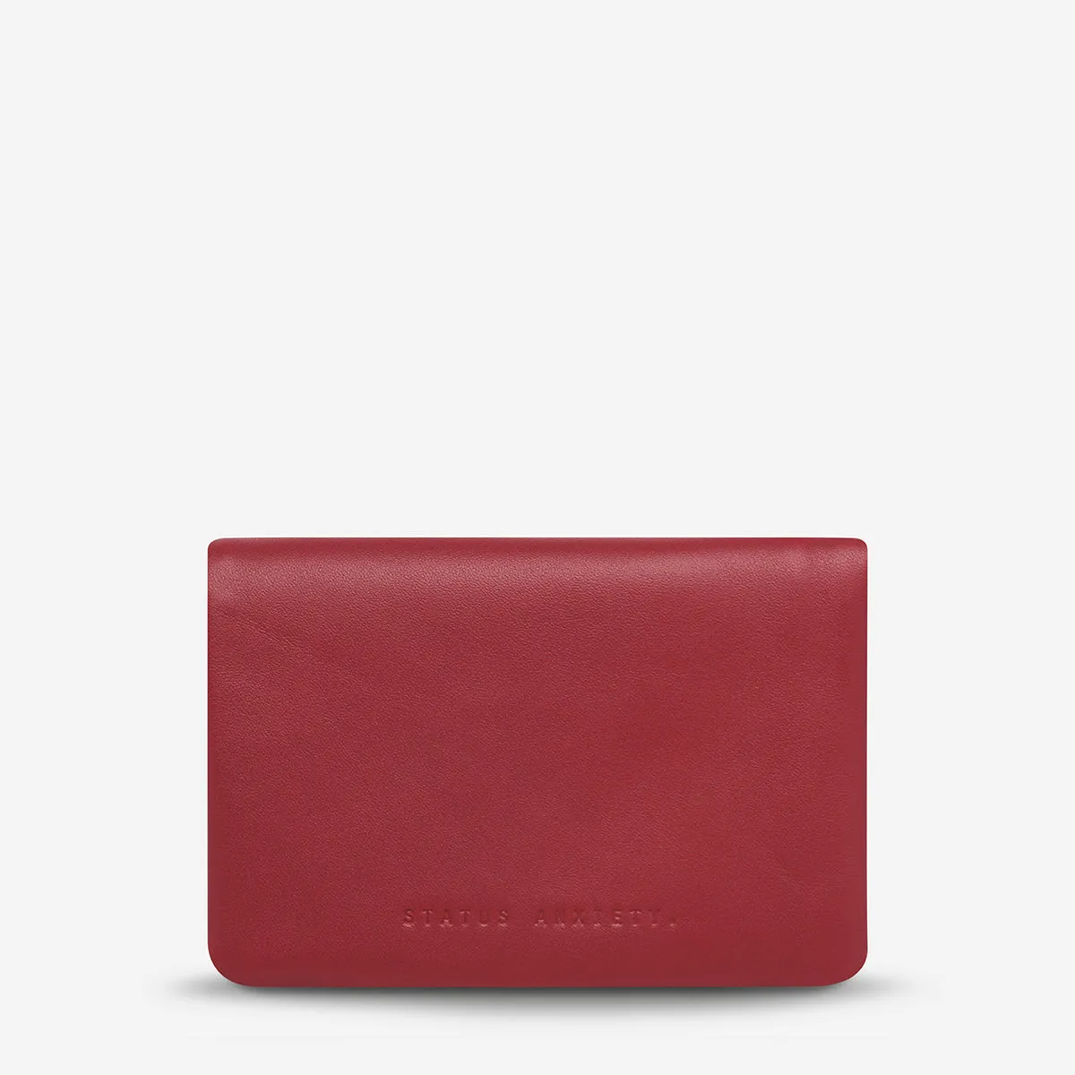Is Now Better Wallet - Rouge Nappa sold by Status Anxiety