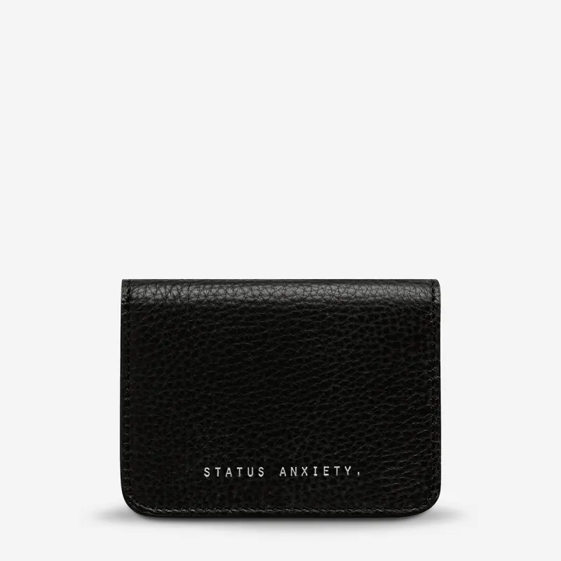 Miles Away Wallet - Black made by Status Anxiety