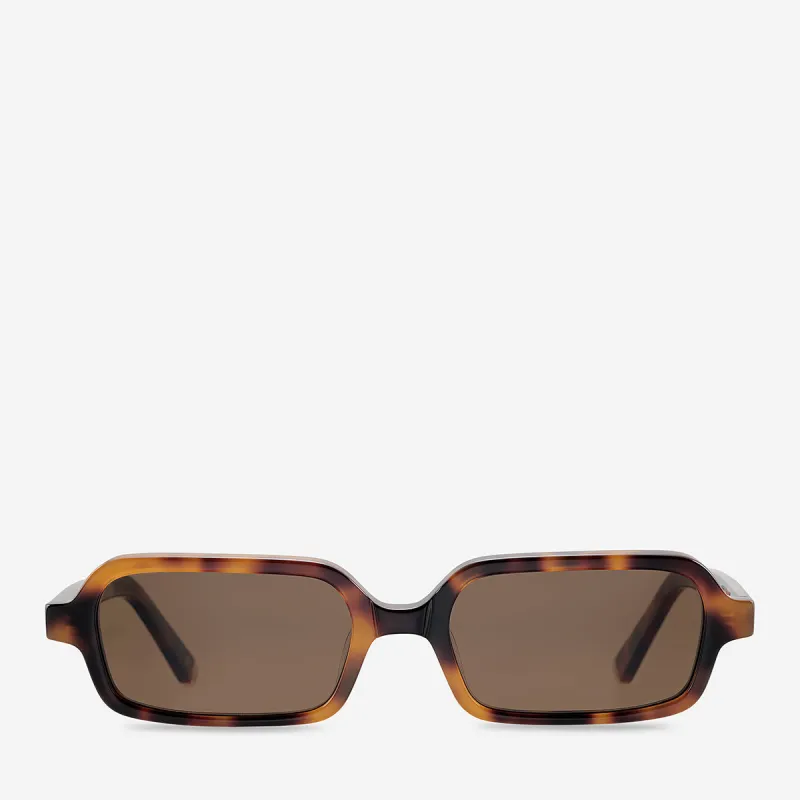 Nebula Sunglasses - Brown Tort/Gold made by Status Anxiety