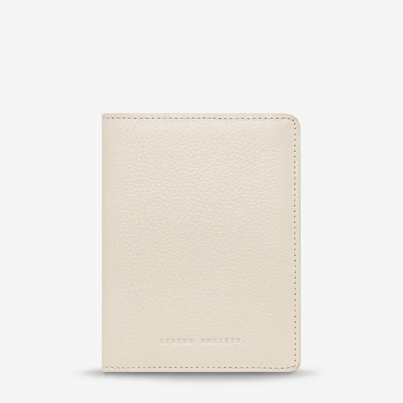 In Transit Passport Wallet - Oat made by Status Anxiety