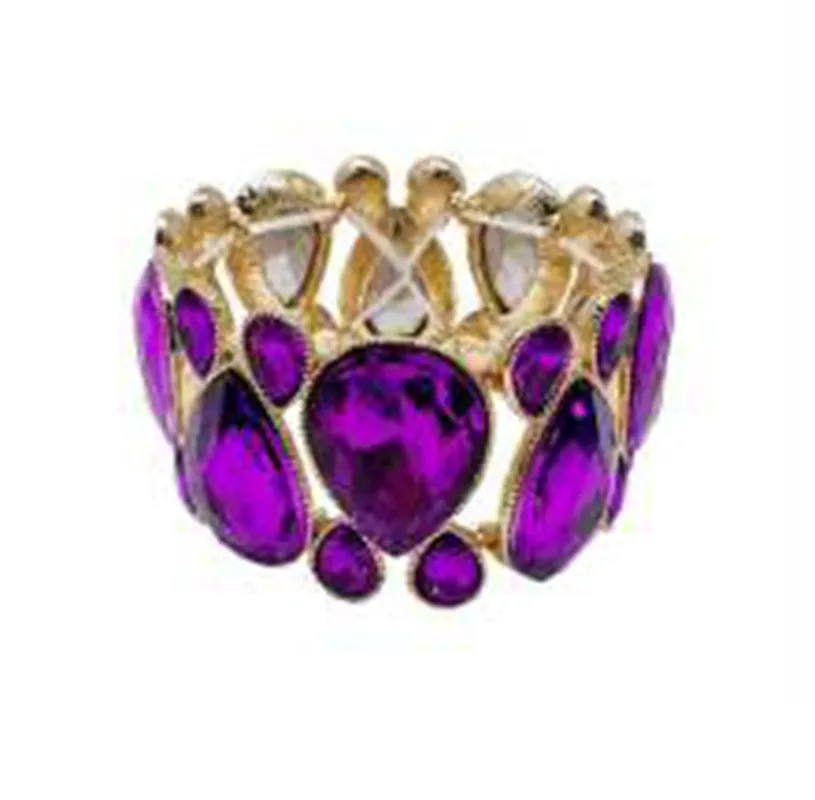 PURPLE STRETCH BRACELET ( 210 GPU ) sold by Oh My Jewelry